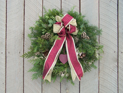 Sweetheart Wreaths :: Moose Meadows Farm